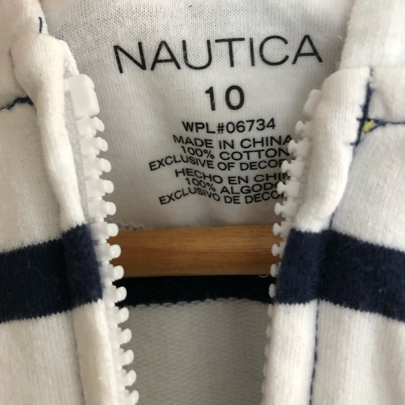 Nautica - Kids striped sailor hoodie - Picture 6 of 6